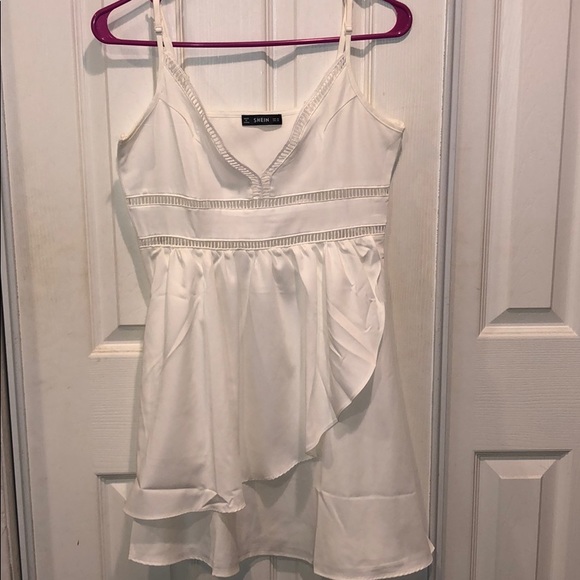 White Mini Dress - Picture 2 of 8